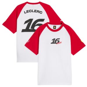 Tricou Leclerc Scuderia Ferrari 2026 – Copii