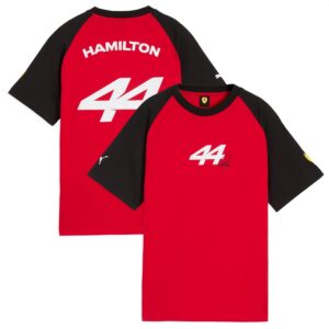 Tricou Hamilton Scuderia Ferrari 2026 – Copii
