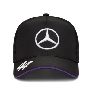 Sapca Hamilton Mercedes AMG F1™ trucker 2024 neagră