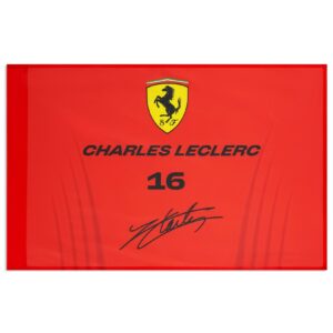 Steag Ferrari Leclerc 2026 – 90x60cm