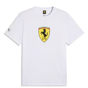 Tricou Ferrari Scudetto Classic 2026 alb