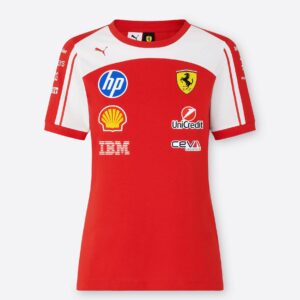 Tricou Scuderia Ferrari official F1™ 2026 de damă