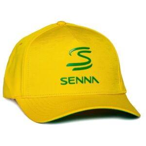 Sapca Senna double S galbenă