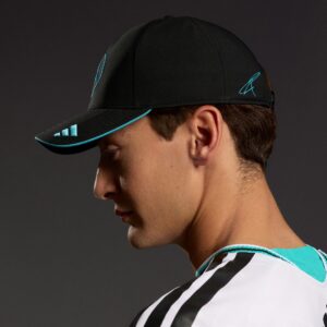 Sapca Russell Mercedes AMG Petronas F1™ 2026 neagră