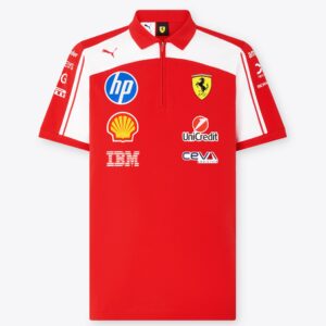 Tricou Polo Scuderia Ferrari Official F1™ Team 2026