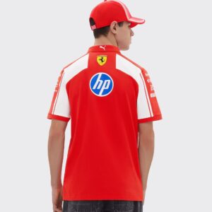 Tricou Polo Scuderia Ferrari Official F1™ Team 2026