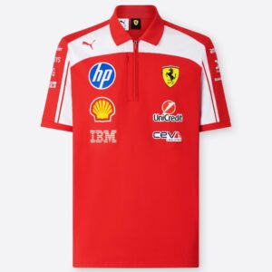 Tricou Polo Scuderia Ferrari Official F1™ authentic 2026