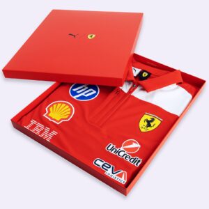 Tricou Polo Scuderia Ferrari Official F1™ authentic 2026