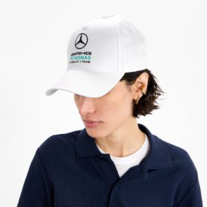Sapca Mercedes AMG Petronas Motorsport classic albă