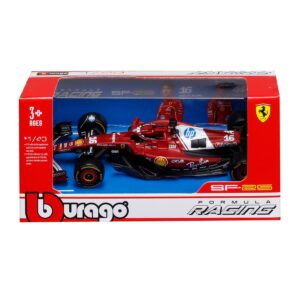 Masina Ferrari SF25 Leclerc No.16, scara 1:43 Bburago