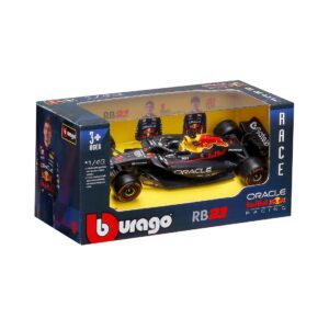 Masina Red Bull RB21 Verstappen No.1 scara 1:43 Bburago