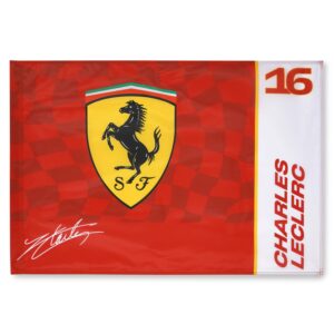 Steag Ferrari Leclerc 90x60cm